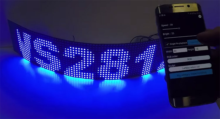 How to use H806SB led controller